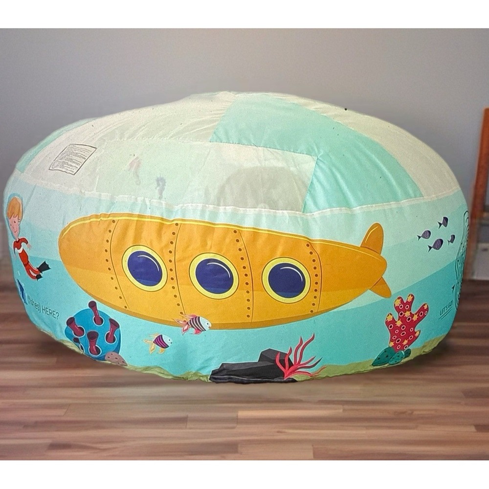 HIYA "Under the Sea" Inflatable Fort Cover Inflatable Playhouse for Kids - Picture 2 of 15
